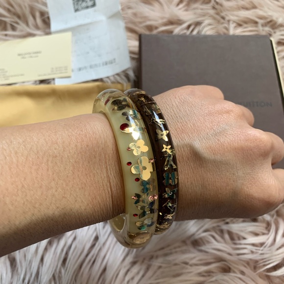 Authentic Louis Vuitton Inclusion Bangle Bracelet - Picture 11 of 11